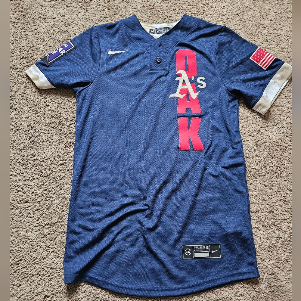 2021 All Star Game Oakland A’s Jersey Size XS Nike American League MLB Rare